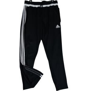 Adidas Climacool Track Pants Mens XL Black 3 Stripes Logo Performance Running